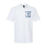 Thicc And Tired Bear Softstyle Adult Sport Polo