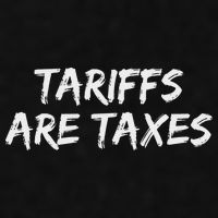Tariffs Are Taxes Political View Against Tariffs Ladies PosiCharge Tri-Blend Wicking Tank