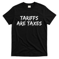 Tariffs Are Taxes Political View Against Tariffs T-Shirt