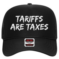 Tariffs Are Taxes Political View Against Tariffs Hat