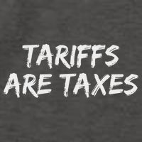 Tariffs Are Taxes Political View Against Tariffs Vector Backpack