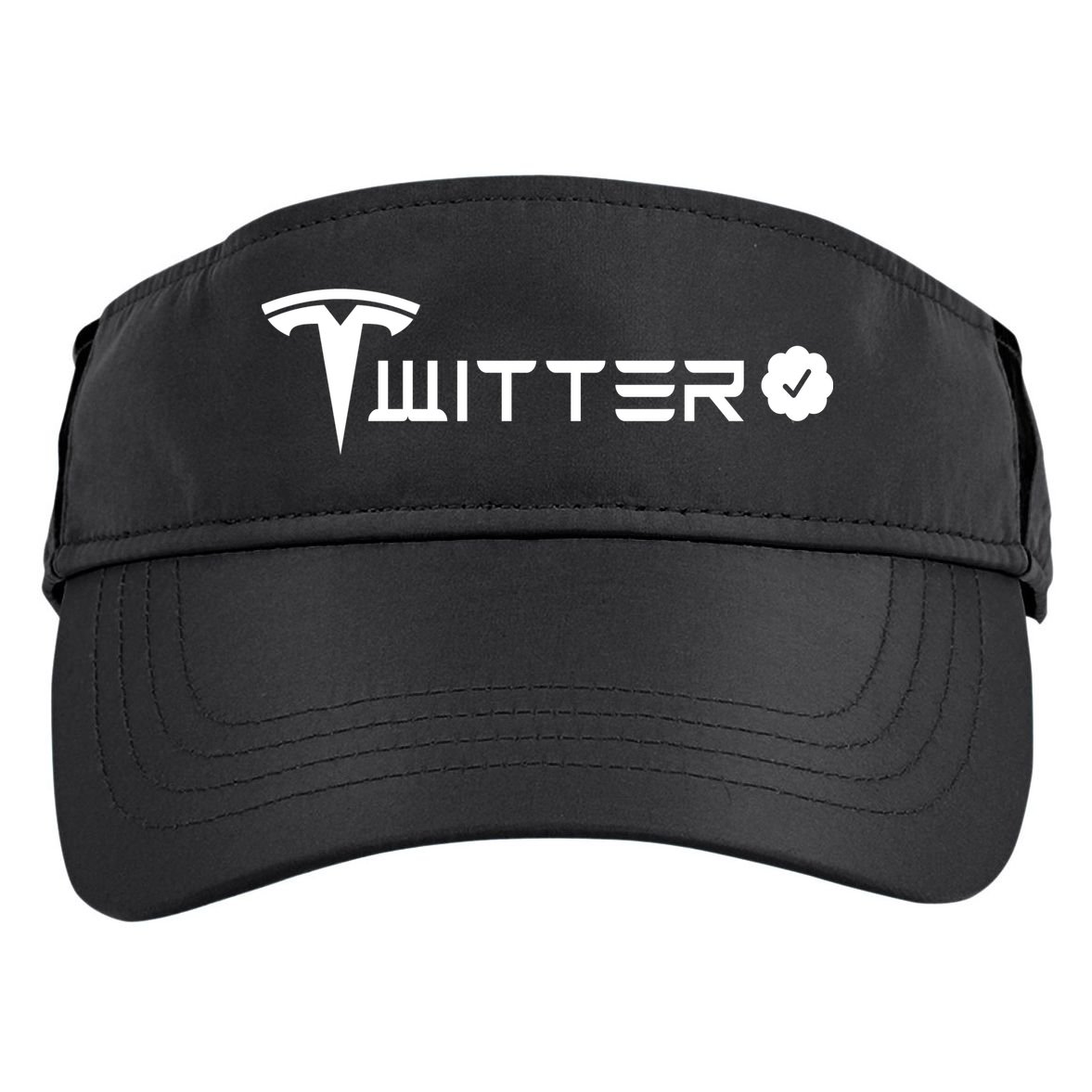 Twitter Combined Logo Adult Drive Performance Visor