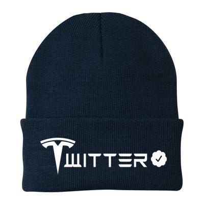 Twitter Combined Logo Beanie