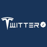 Twitter Combined Logo Flatbill Hat