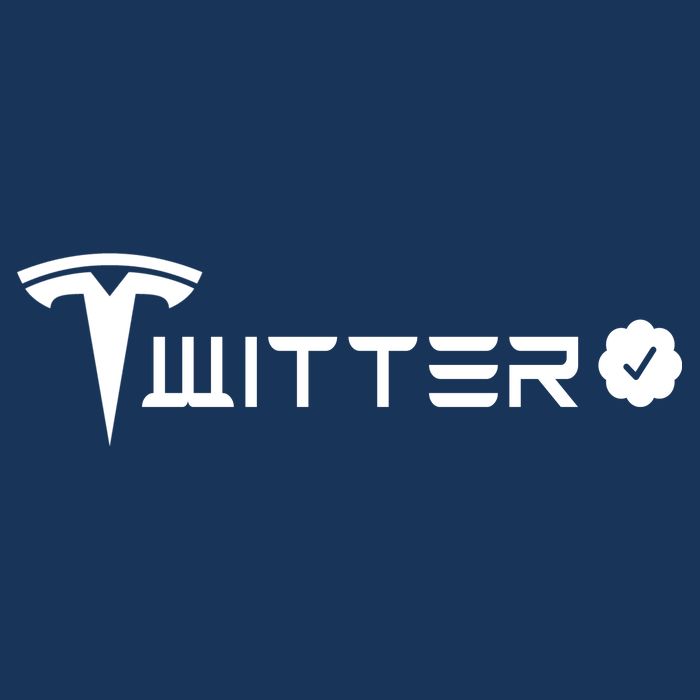 Twitter Combined Logo Flatbill Hat