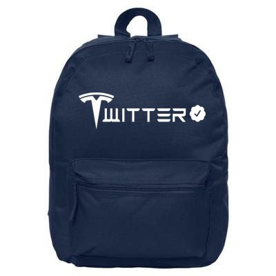 Twitter Combined Logo 16 in Basic Backpack