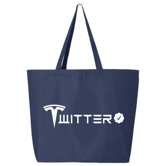 Twitter Combined Logo 25L Jumbo Tote