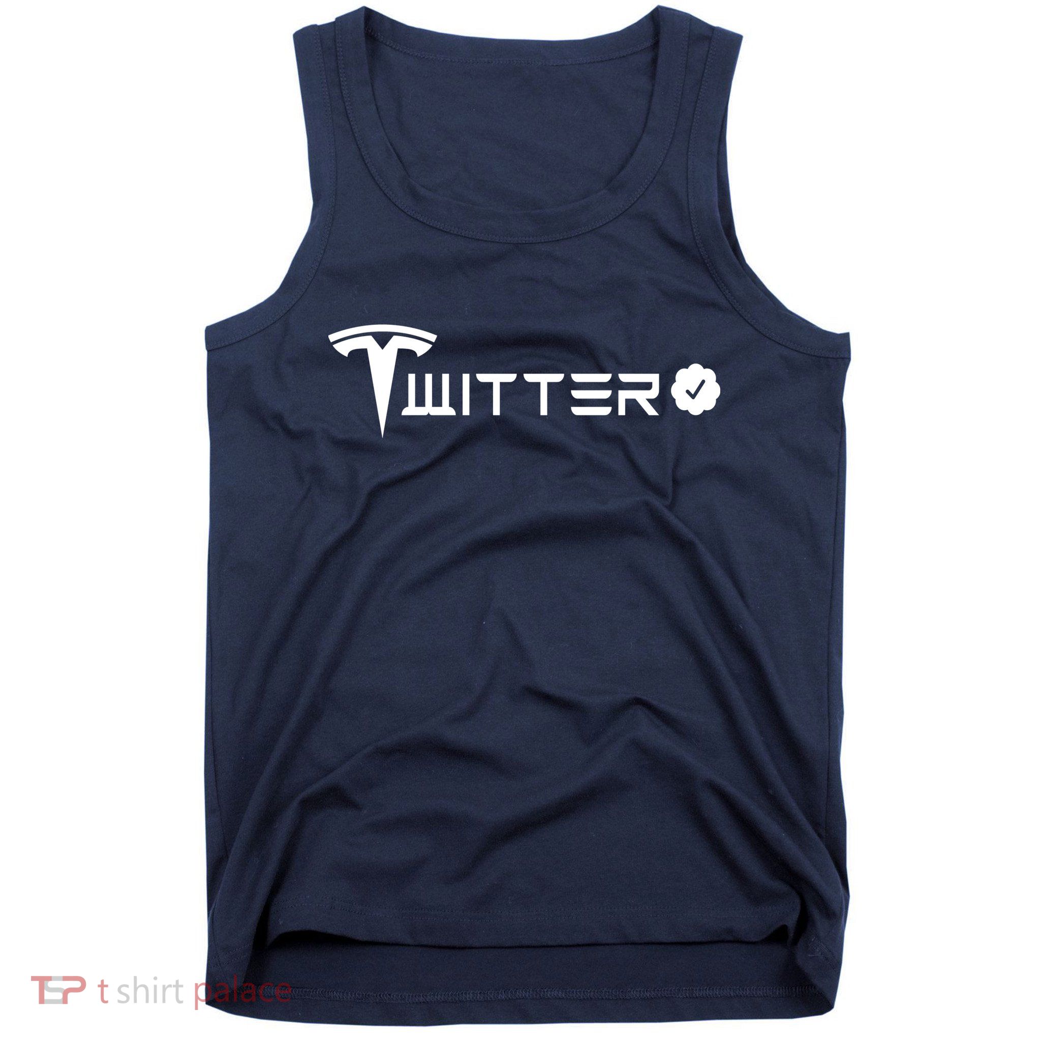 Twitter Combined Logo Tank Top