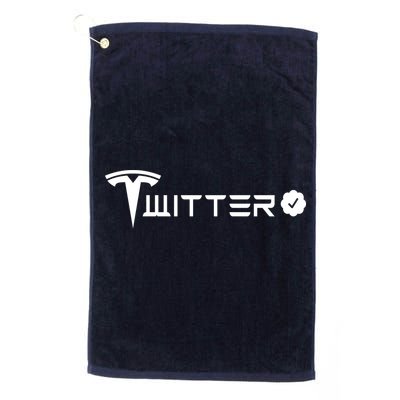 Twitter Combined Logo Golf Towel