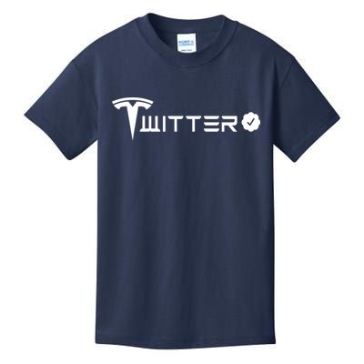 Twitter Combined Logo Kids T-Shirt