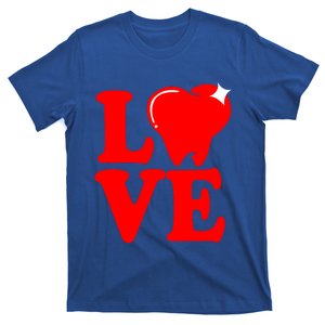 Teeth And Tooth Love Dental Assistant Cute Gift T-Shirt