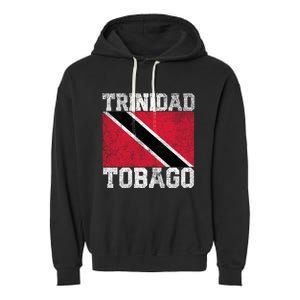 Trinidad And Tobago Flag National Pride Roots Country Family Gift Garment-Dyed Fleece Hoodie