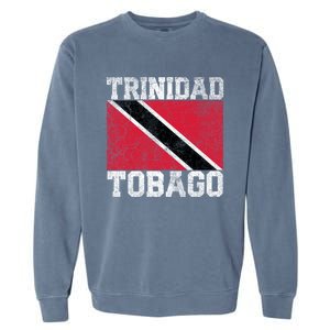 Trinidad And Tobago Flag National Pride Roots Country Family Gift Garment-Dyed Sweatshirt