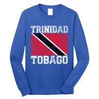 Trinidad And Tobago Flag National Pride Roots Country Family Gift Long Sleeve Shirt