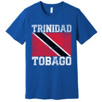 Trinidad And Tobago Flag National Pride Roots Country Family Gift Premium T-Shirt