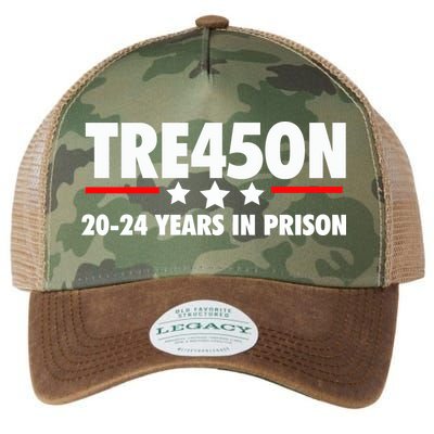 TRE45ON Anti Trump Treason 45 Legacy Tie Dye Trucker Hat