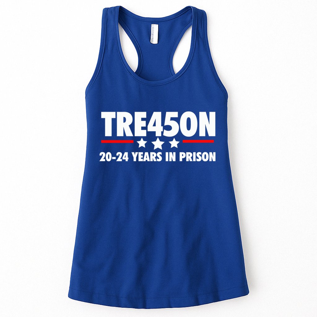 TRE45ON Anti Trump Treason 45 Womens Tank Top