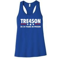 TRE45ON Anti Trump Treason 45 Women's Racerback Tank