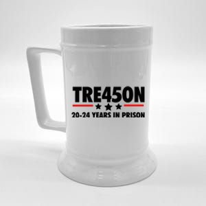 TRE45ON Anti Trump Treason 45 Beer Stein