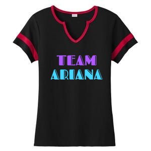 Team Ariana Ladies Halftime Notch Neck Tee