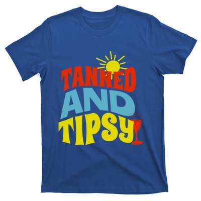 Tanned And Tipsy Gift T-Shirt