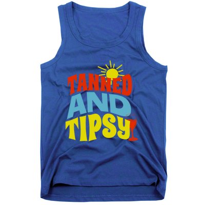 Tanned And Tipsy Gift Tank Top