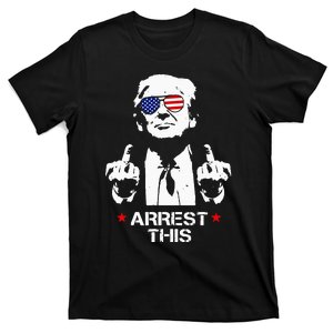 Trump Arrest This American Flag T-Shirt