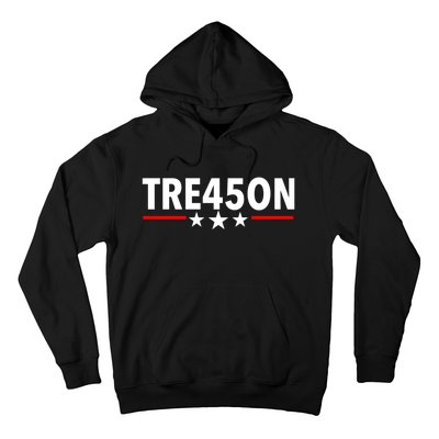 TRE45ON Anti Trump Treason 45 Hoodie