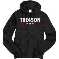 TRE45ON Anti Trump Treason 45 Tie Dye Hoodie