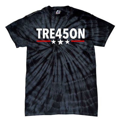 TRE45ON Anti Trump Treason 45 Tie-Dye T-Shirt