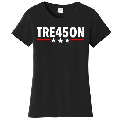 TRE45ON Anti Trump Treason 45 Women's T-Shirt