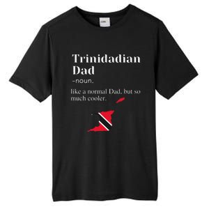 Trinidad And Tobago Flag Dad Fathers Day Father Trini Tall Fusion ChromaSoft Performance T-Shirt