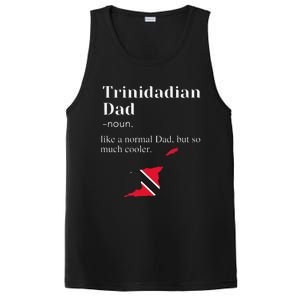 Trinidad And Tobago Flag Dad Fathers Day Father Trini PosiCharge Competitor Tank