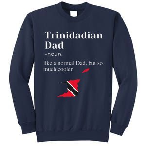 Trinidad And Tobago Flag Dad Fathers Day Father Trini Sweatshirt