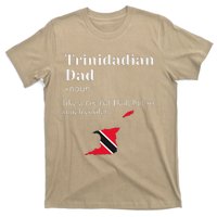 Trinidad And Tobago Flag Dad Fathers Day Father Trini T-Shirt