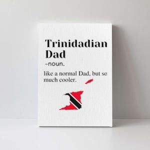 Trinidad And Tobago Pride Flag Dad Fathers Day Father Trini Canvas