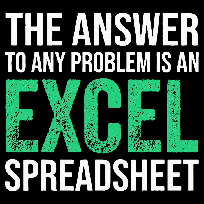 The Answer To Any Problem Is An Excel Spreadsheet Funny Acco Baby Bodysuit