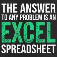 The Answer To Any Problem Is An Excel Spreadsheet Funny Acco Trucker Hat