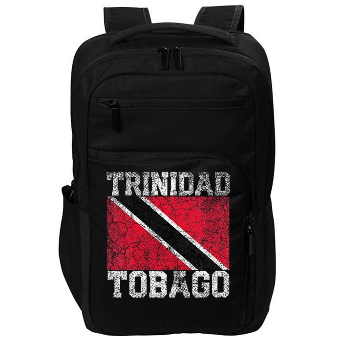 Trinidad And Tobago Flag National Pride Roots Country Family Impact Tech Backpack