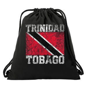 Trinidad And Tobago Flag National Pride Roots Country Family Drawstring Bag