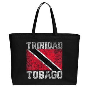 Trinidad And Tobago Flag National Pride Roots Country Family Cotton Canvas Jumbo Tote