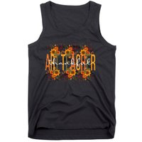 Thankful Art Teacher Thanksgiving Art Teaching Tank Top