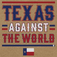 Texas Against The World Cotton Canvas Backpack