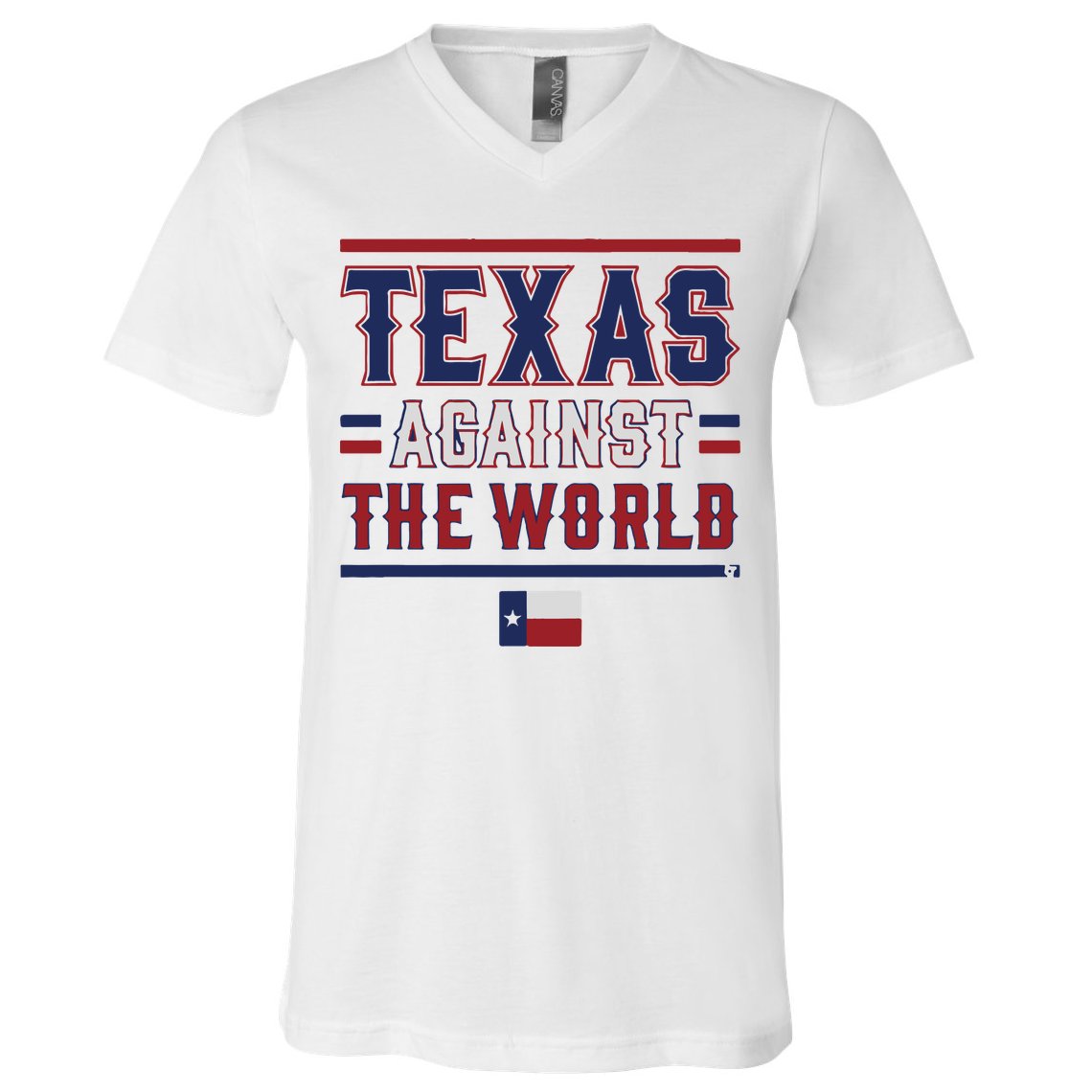 Texas Against The World V-Neck T-Shirt