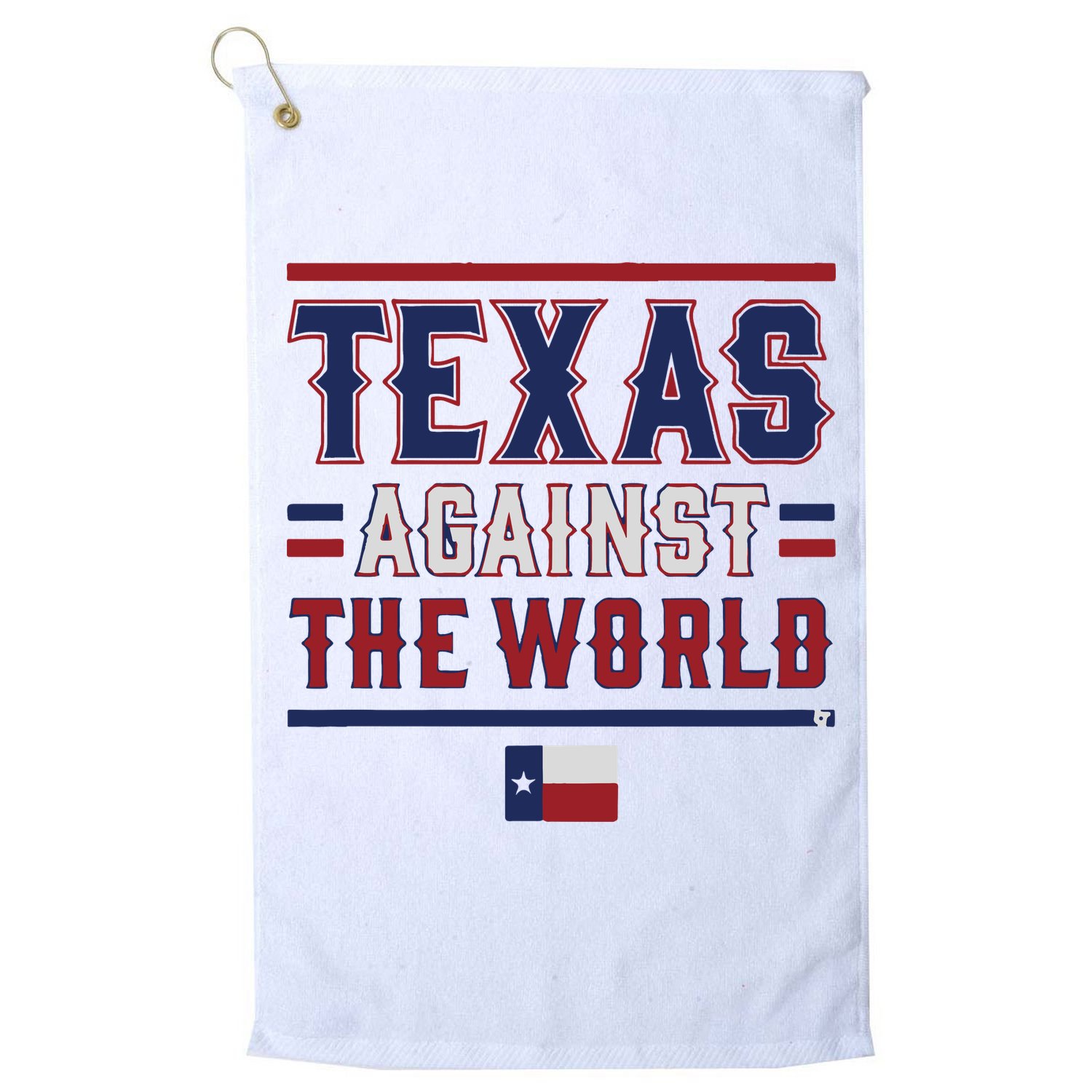 Texas Against The World Golf Towel