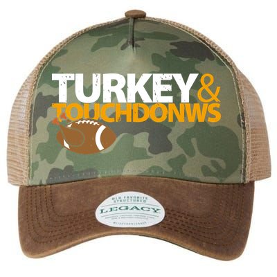 Turkey And Touchdowns Legacy Tie Dye Trucker Hat