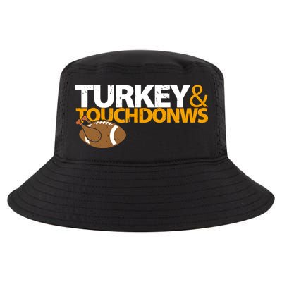 Turkey And Touchdowns Cool Comfort Performance Bucket Hat