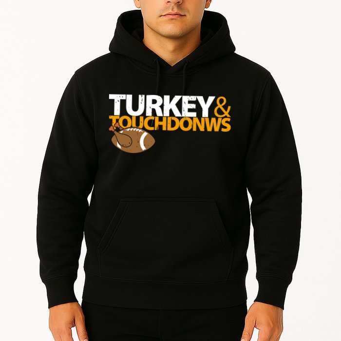 Turkey And Touchdowns Hoodie