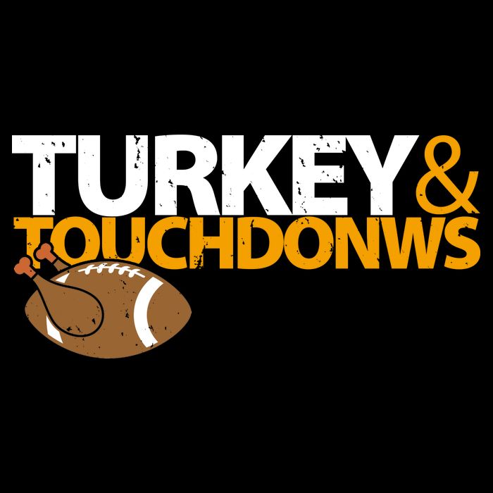 Turkey And Touchdowns 7-Panel Snapback Hat