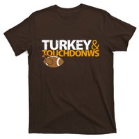 Turkey And Touchdowns T-Shirt